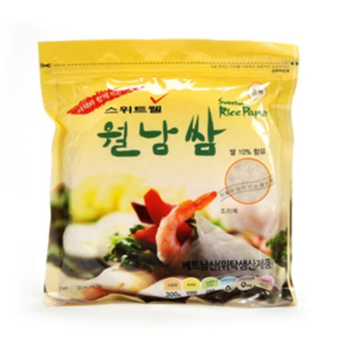 스위트웰 월남쌈 원형 300g [1개]