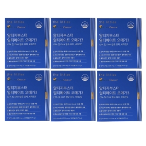 더리틀스 알티지부스터 얼티메이트 오메가3 1325mg 30캡슐 (6개)_이미지