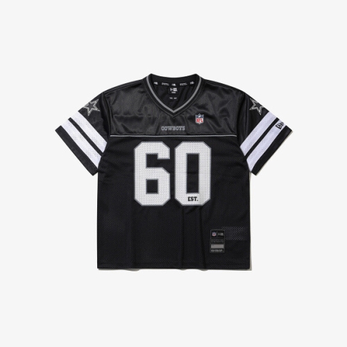 뉴에라 키즈 키즈 NFL 댈러스 카우보이스 팬 웨어 티셔츠 블랙 151532099_이미지