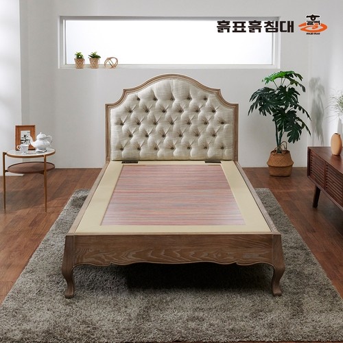 흙표흙침대 유러피안 클래식 흙침대 SS (황토)_이미지