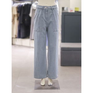 포켓와이드연청데님팬츠 C232PSA434