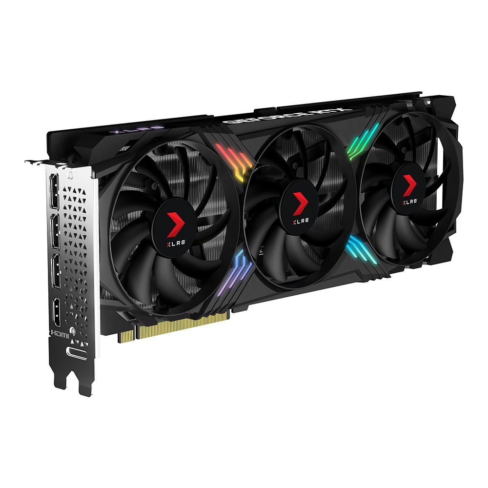 PNY XLR8 ������ RTX 4070 SUPER VERTO OC EPIC-X RGB D6X 12GB TF ����ũ�δн�
