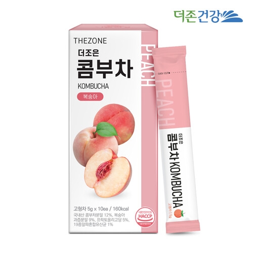 더존건강 더존 더조은 콤부차 복숭아 10개입 [1개]