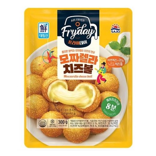 사조대림 대림선 모짜렐라 치즈볼 300g (8개)