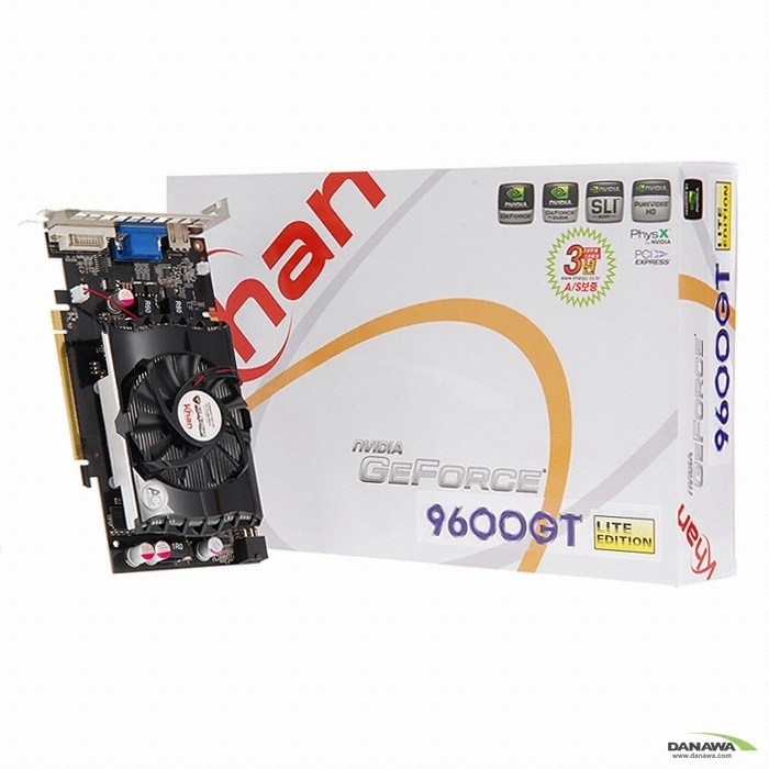 KHAN 지포스 9600GT 칸 Lite Edition HDMI D3 512MB AC20_이미지