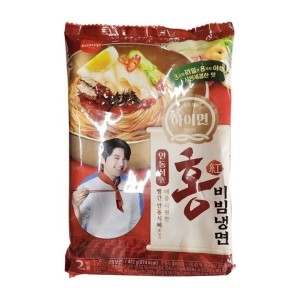 SPC삼립 하이면 안동식 홍 비빔냉면 422g (10개)