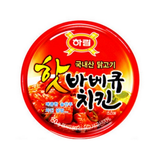 하림 핫 바베큐 치킨 150g (10개)_이미지
