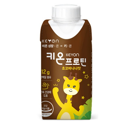 함소아제약 키온 프로틴 초코바나나맛 200ml (54개)_이미지