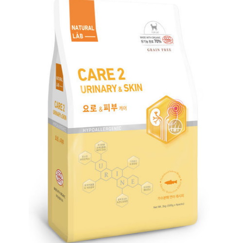  네츄럴랩 독 케어2 요로&피부 2kg [1개]