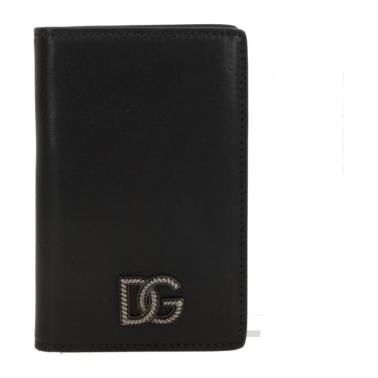 돌체앤가바나 로고 메탈 폴디드 가죽 여권지갑 BP3323 AU994809_이미지