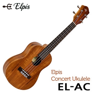 꿈 Elpis EL-AC 콘서트 우쿨렐레 / All Taiwan Acasia 바디 / 우쿨렐레