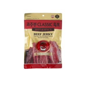 코주부B&F 클래식 육포 HOT&SPICY 130g (1개)_이미지
