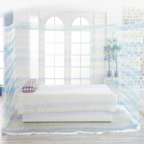 대성 ㅤ키높이 화이트 사각 모기장 (19~20인용)_이미지