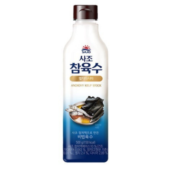 사조대림 참육수 멸치다시마 500g (5개)_이미지