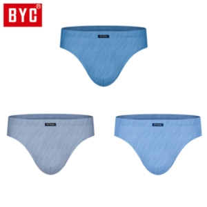 BYC 남성 3매입 미디 삼각팬티 DOLF2160