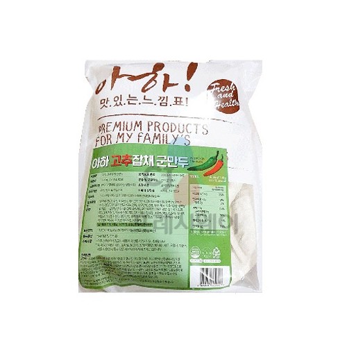 아하식품 고추잡채 군만두 1.4kg (9개)_이미지