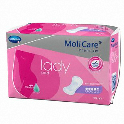 하트만 몰리케어 레이디패드 4.5drops 오버나이트 14개 (1팩(14개))