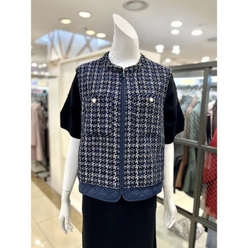 고세 소 이브존01트위드조끼AH3VA02NV