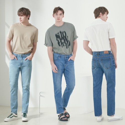 McSTUART 맥스튜어트뉴욕 썸머 스트레이트 데님3종 남_이미지