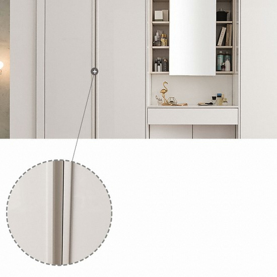 에넥스 ENNEE 이안 붙박이장 고급형 (30cm)_이미지