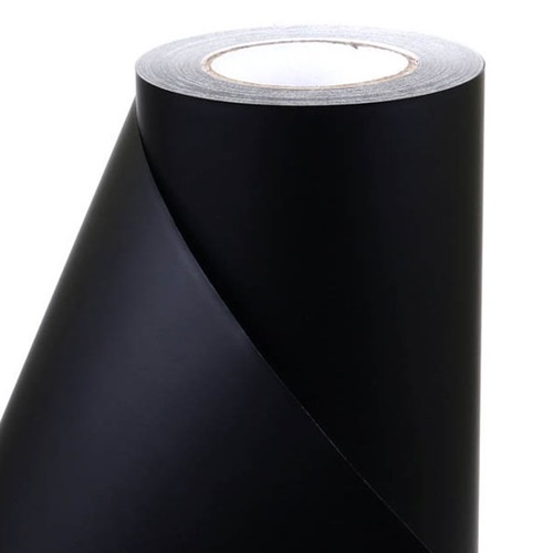 B&G 단색시트지 무광 검정 1800 (100cm x 50cm)_이미지
