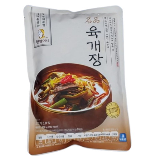 태종에프디 원할머니 명품육개장 600g (3개)_이미지