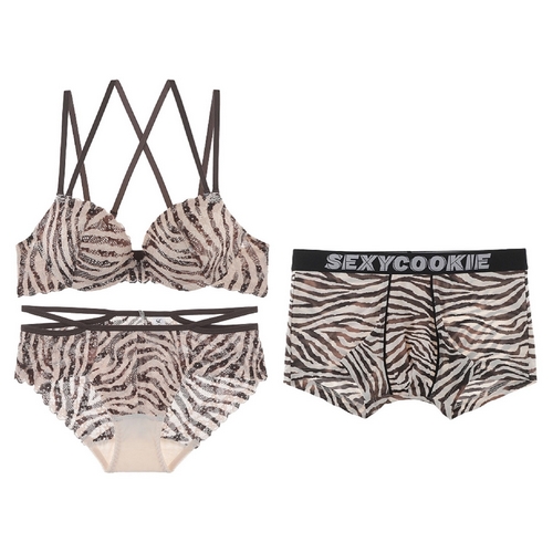 좋은사람들 섹시쿠키 러브 사파리 커플속옷 세트 SCWBW217/SCWPW218/SCMDW217