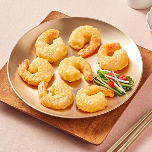 사옹원 노릇노릇 철판에 부쳐낸 새우전 500g (1개)