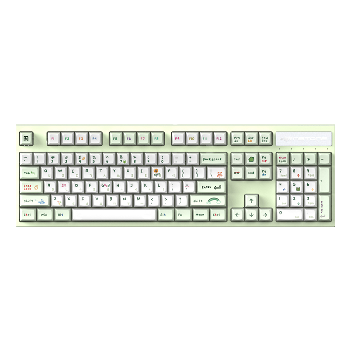 그루브스톤 GV10 수제윤활 그린크레용 MA (저소음 밀키축, 38g)_이미지