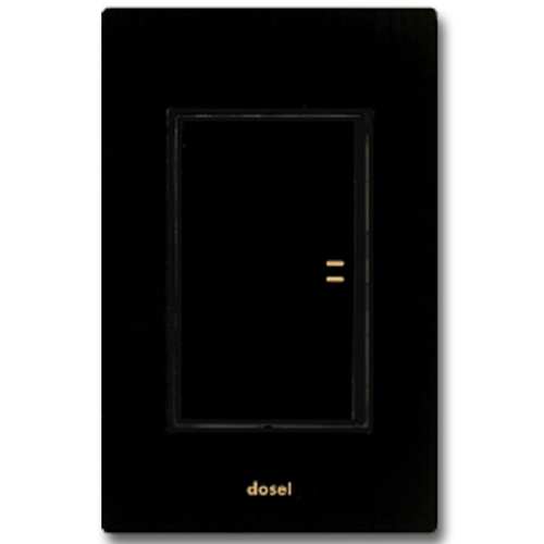 동서산업 DS이엘씨 라인S 1구 1로 스위치 올블랙