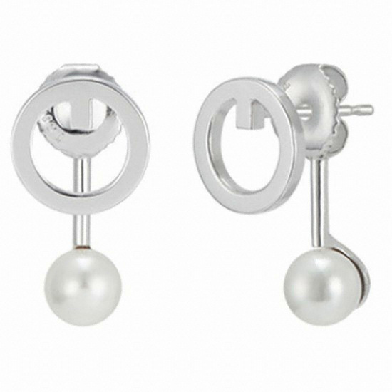 제이에스티나 레드 Mignon Pearl Maquette 귀걸이 JESWC500-A202TR_이미지