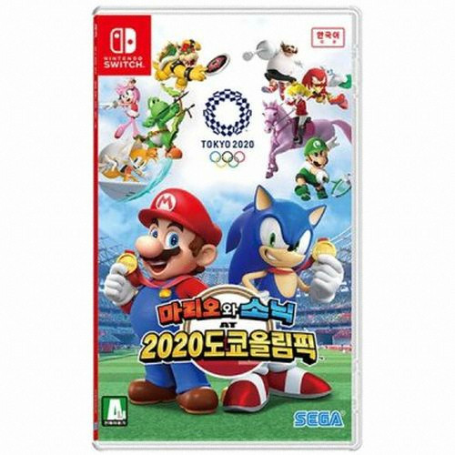 Nintendo 마리오와 소닉 AT 2020 도쿄 올림픽 SWITCH (중고,한글판)