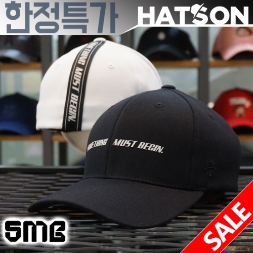 HATSON 2019   햇츠온 K0SM436 SMB 브랜드 남자 여자 스몰/빅사이즈 대두 로고 편한 하드 볼캡 뒤로쓰는 ..