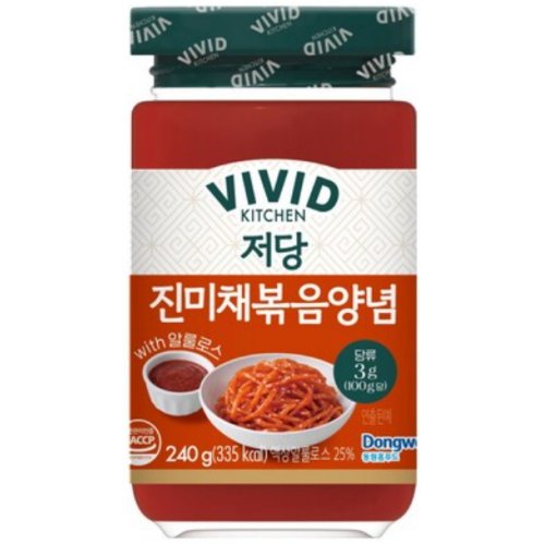 비비드키친 저당 진미채볶음양념 240g (6개)_이미지