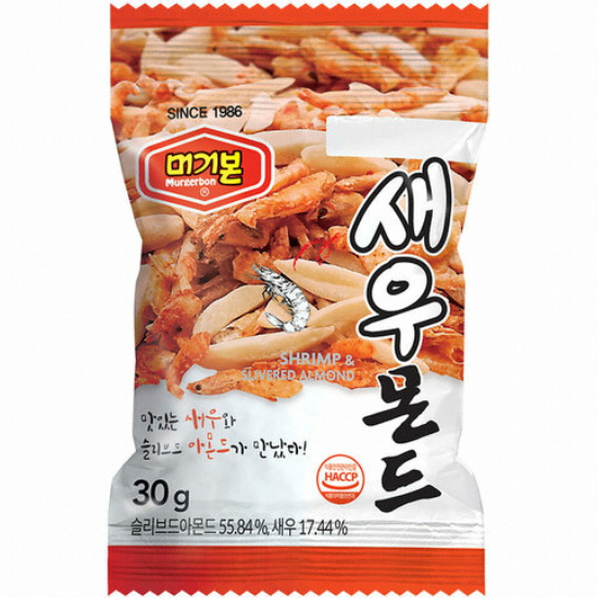  머거본 새우몬드 30g [5개]