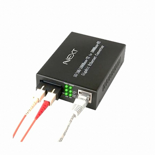 10/100/1000Mbps SC타입 광미디어 컨버터 (NEXT-2000GSCM)
