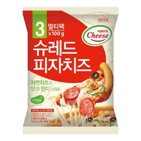 서울우유 슈레드 피자치즈 300g (6개)