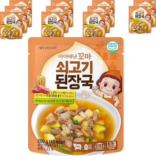 아이배냇 꼬마 쇠고기 된장국 200g (12개)_이미지