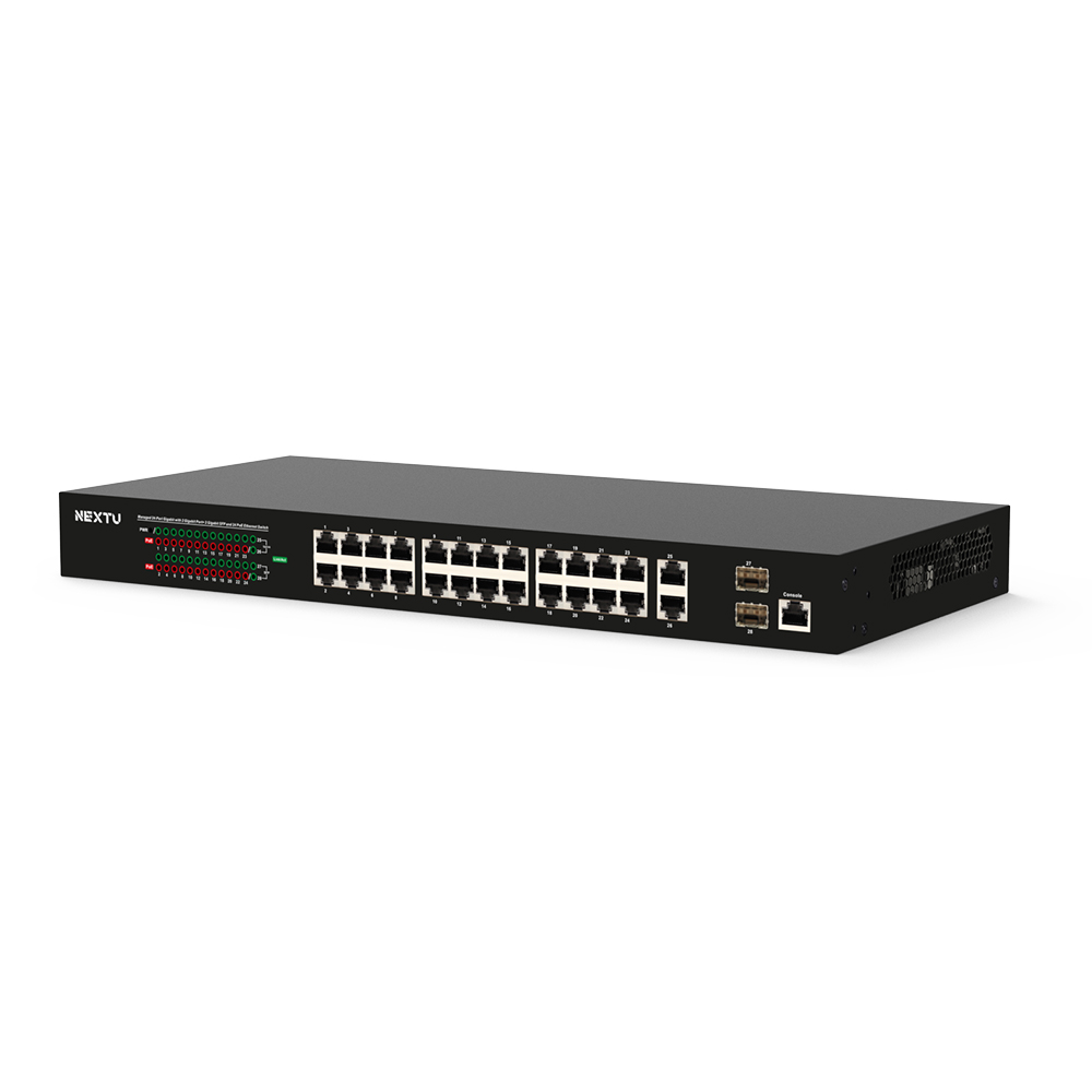 이지넷유비쿼터스 NEXT-POE4128L2S-TP 스위치허브_이미지