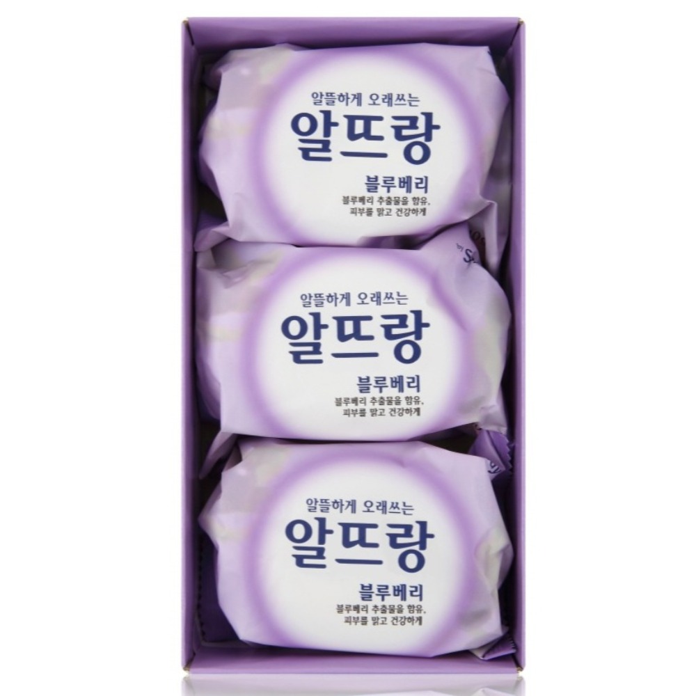 알뜨랑 블루베리 비누 140g (3개)_이미지