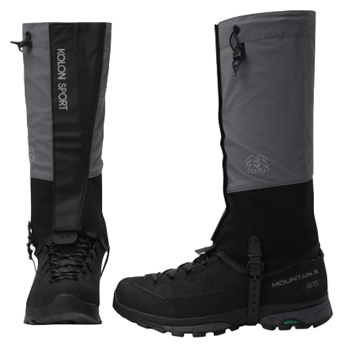 코오롱스포츠 남녀공용 2L 방수 스패츠 QEAAX25363DGY_이미지