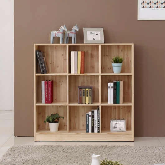 사사가구 피톤즈 삼나무 원목 3단 책장 1200_이미지