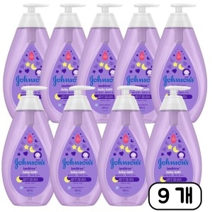 존슨즈베이비 베드타임 바스 펌프형 500ml (9개)_이미지