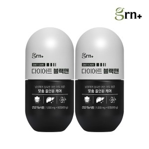 GRN 다이어트 블랙맨 60정 (2개)_이미지