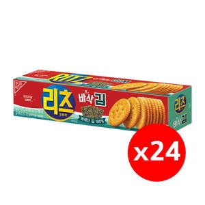 동서식품 리츠 크래커 바삭김 73g (24개)_이미지