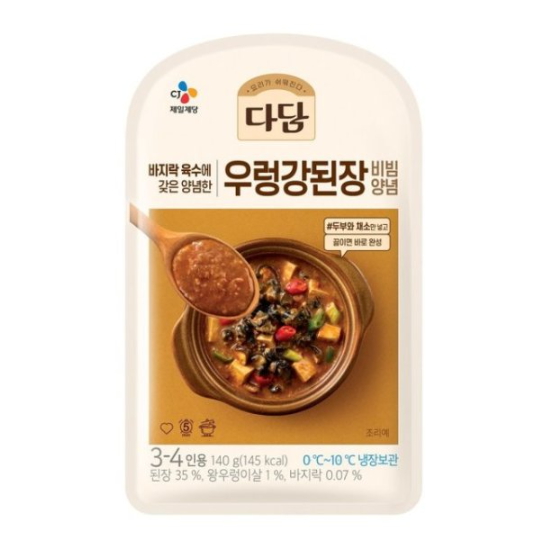 다담 우렁 강된장 비빔양념 140g (4개)_이미지