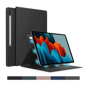갤럭시탭s7+ s7플러스 자석 탈부착 북커버 케이스