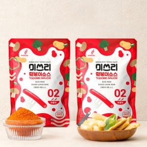 미쓰리 떡볶이 분말소스 보통맛02 50g (10개)_이미지