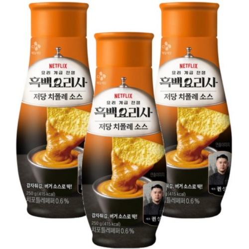 CJ제일제당 흑백요리사 저당 치폴레 소스 250g (3개)_이미지