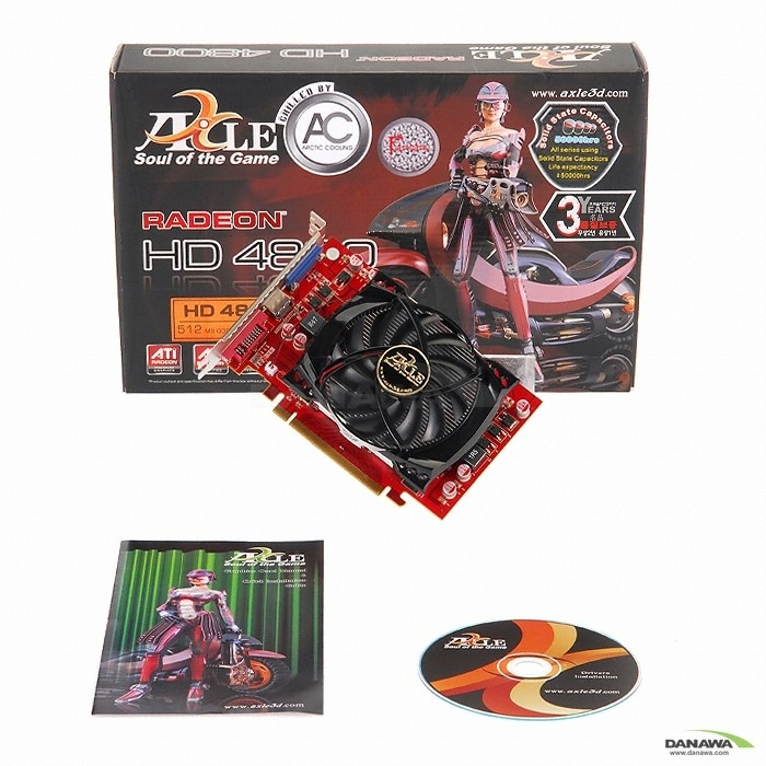 �׽� �󵥿� HD 4850 FANQUA D3 512MB